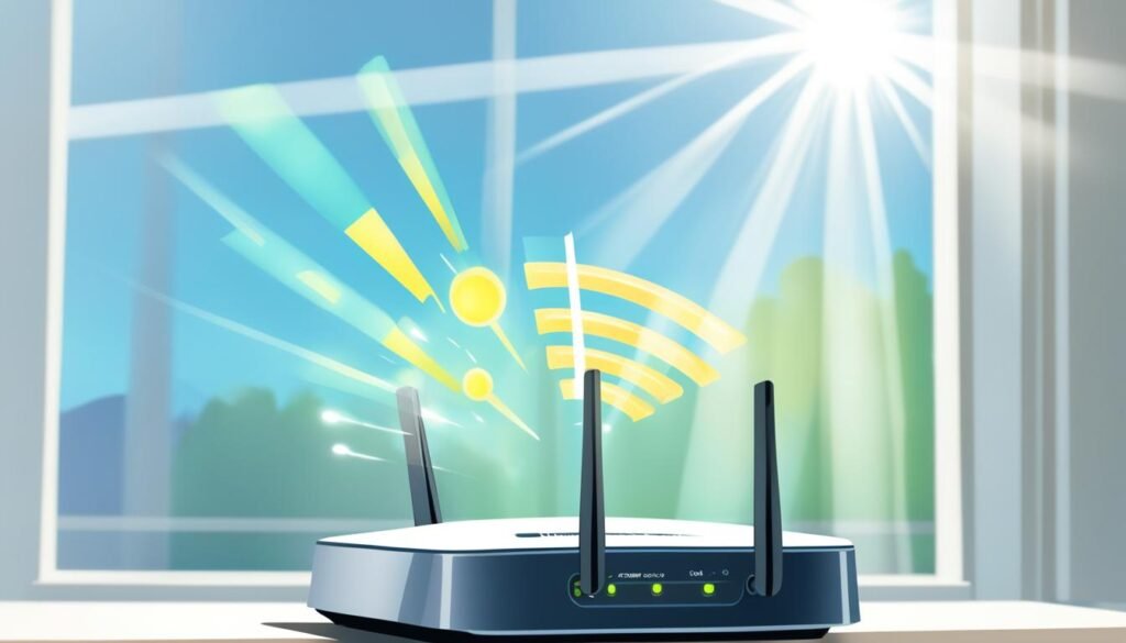 家居無線寬頻的安裝位置對網速的影響