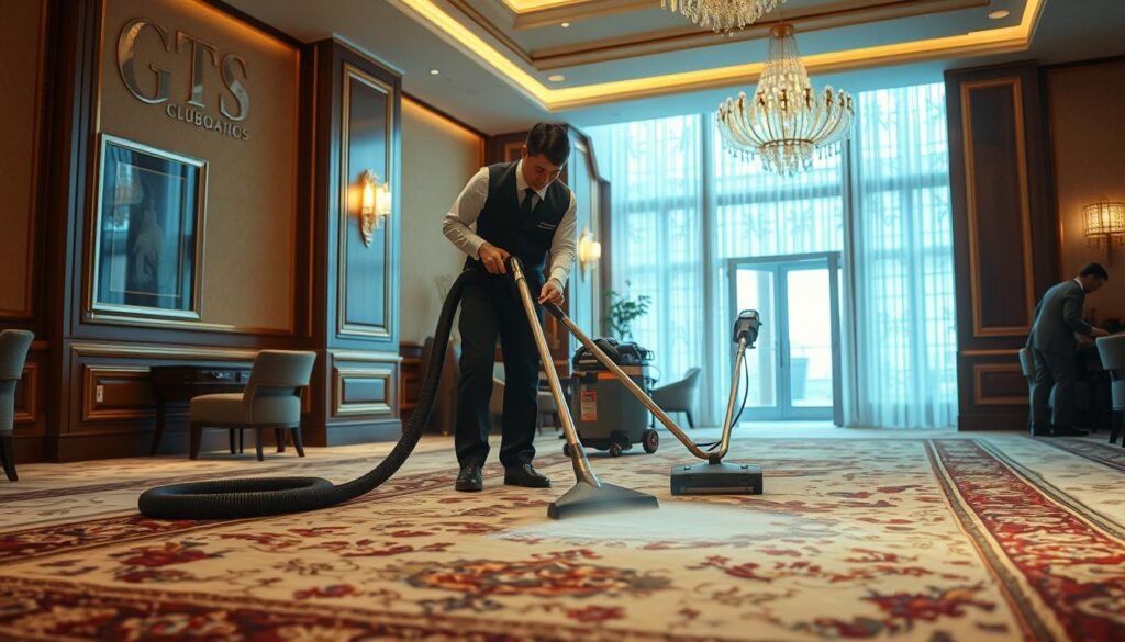 香港高級會所地毯清潔標準與專業洗地毯流程