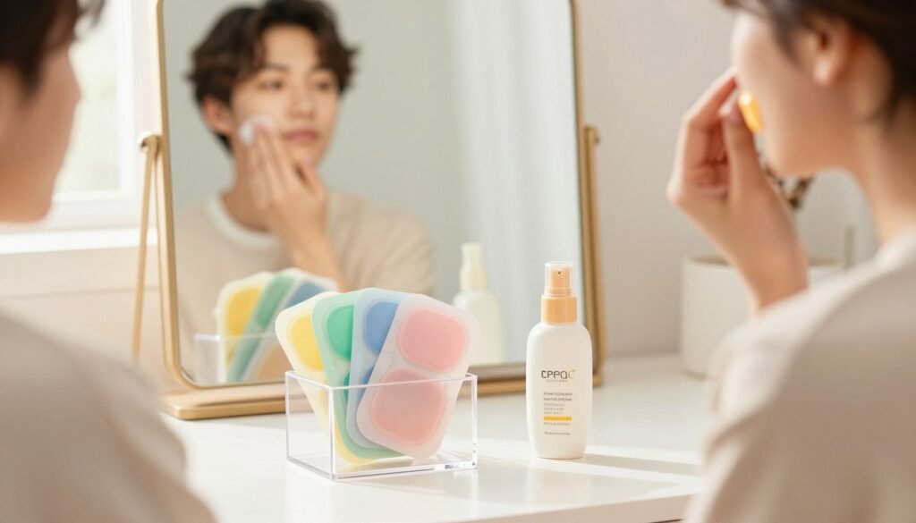 痘痘貼與防曬乳的塗抹先後順序解析